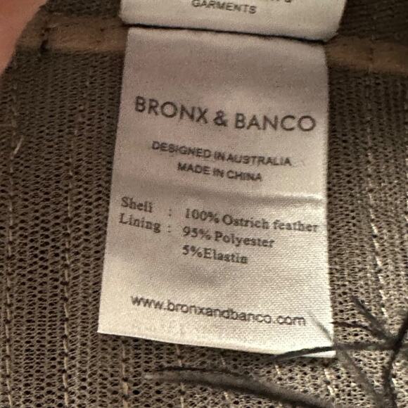Bronx and Banco Afiya Feather Top Black - Picture 5 of 8